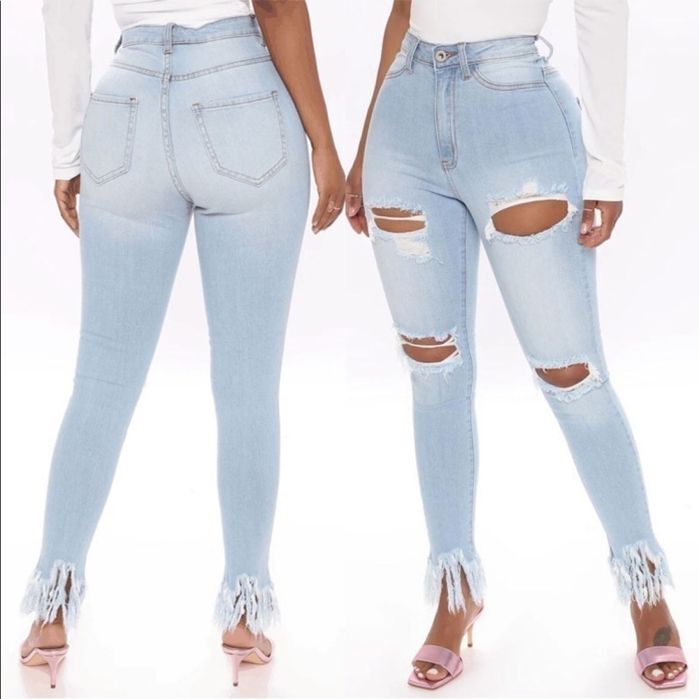 Boutique Distressed jeans